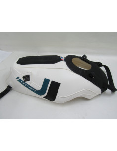 Tapis de reservoir Bagster Blanc - Noir - Bleu YAMAHA MT 07 2017