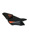 Housse de selle Bagster Noir - Cabone - Orange HONDA CB 1000 R 2008-2017