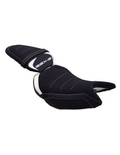 Housse de selle Bagster Noir - Cabone - Blanc SUZUKI GSX S 950-1000 2021-2026