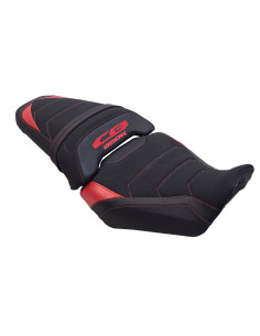 Housse de selle Bagster Noir - Cabone - Rouge HONDA CB 650 R 2024-2026