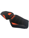 Housse de selle Bagster Noir - Cabone - Orange KTM 1290-1390 SUPER DUKE R 2022-2026
