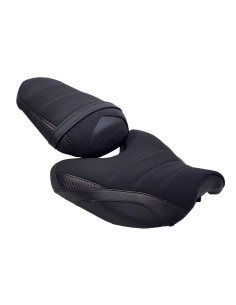 Housse de selle Bagster Noir - Cabone YAMAHA MT 07 haute 2025-2026