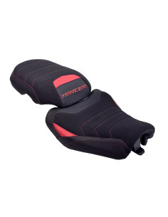 Housse de selle Bagster Noir - Cabone - Rouge YAMAHA TRACER 9-GT-GT+ 2025-2026