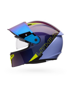 Casque intégral Bell Lithium MIPS Plus Delta - Noir Violet 2