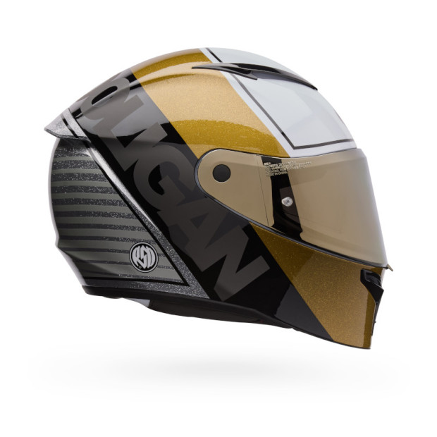 Casque intégral Bell Lithium MIPS Plus RSD Obis - Blanc Or