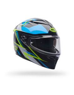 Casque intégral Bell Lithium MIPS Kinetic - Bleu