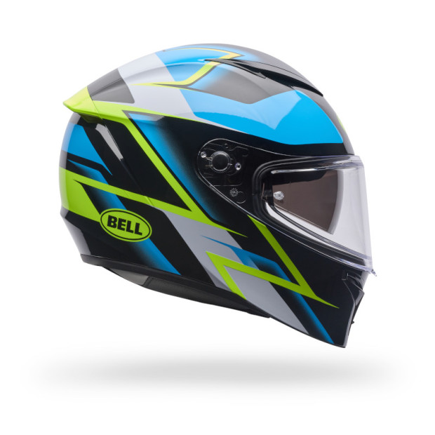 Casque intégral Bell Lithium MIPS Kinetic - Bleu