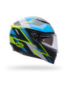 Casque intégral Bell Lithium MIPS Kinetic - Bleu