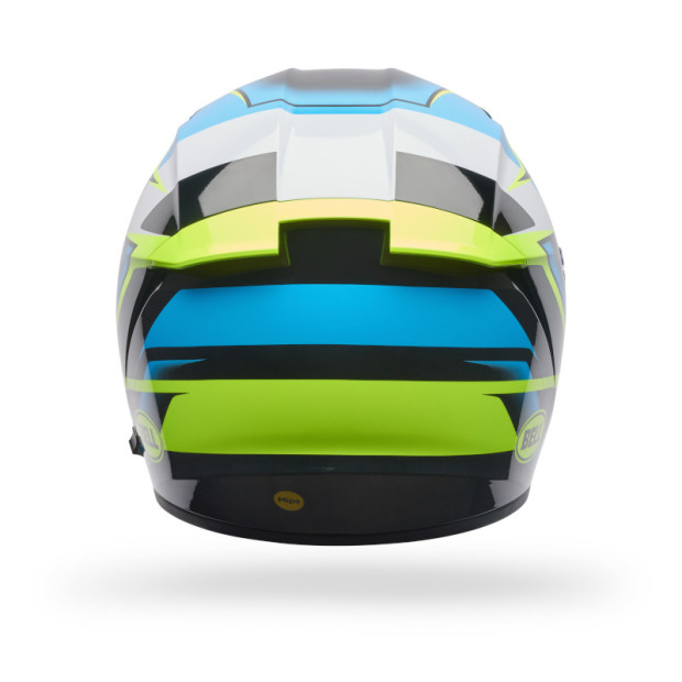 Casque intégral Bell Lithium MIPS Kinetic - Bleu
