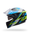 Casque intégral Bell Lithium MIPS Kinetic - Bleu