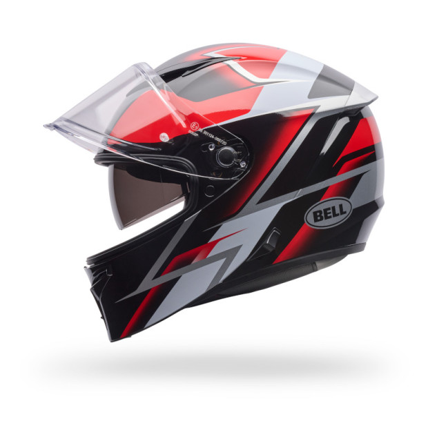 Casque intégral Bell Lithium MIPS Kinetic - Rouge