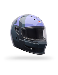 Casque intégral Bell Eliminator Sidetrack Gloss - Gris