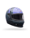 Casque intégral Bell Eliminator Sidetrack Gloss - Gris