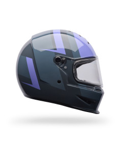 Casque intégral Bell Eliminator Sidetrack Gloss - Gris 2