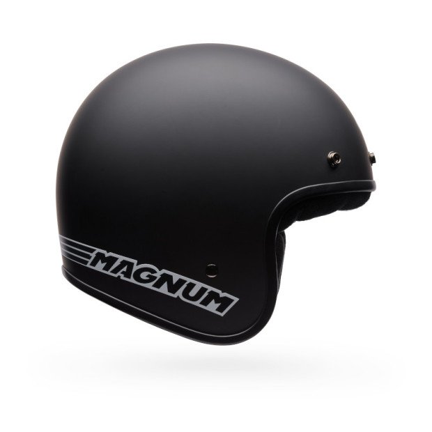 Casque jet Bell Magnum Solid - Noir mat