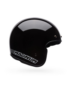 Casque jet Bell Magnum Solid - Noir 2