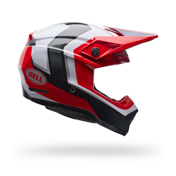 Casque cross Bell Moto-10 MIPS Pulse - Rouge