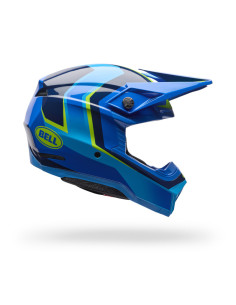 Casque cross Bell Moto-10 MIPS Pulse - Bleu 2