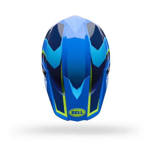 Casque cross Bell Moto-10 MIPS Pulse - Bleu