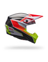 Casque cross Bell Moto-10 MIPS Surge - Rouge fluo