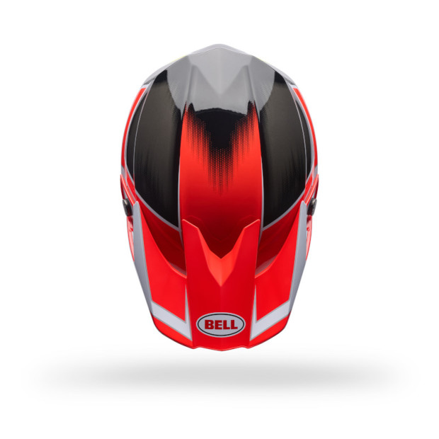 Casque cross Bell Moto-10 MIPS Surge - Rouge fluo