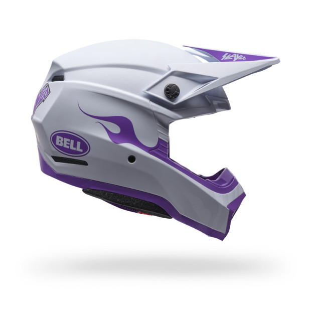 Casque cross Bell Moto-10 MIPS Purple Daze SE - Violet Blanc