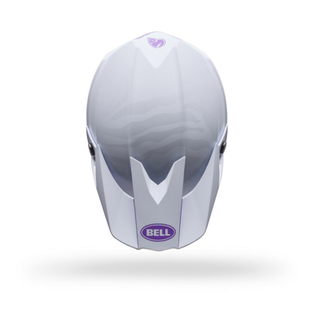 Casque cross Bell Moto-10 MIPS Purple Daze SE - Violet Blanc