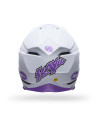 Casque cross Bell Moto-10 MIPS Purple Daze SE - Violet Blanc