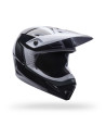 Casque cross Bell MX-10 MIPS Spiral - Noir Blanc