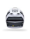 Casque cross Bell MX-10 MIPS Spiral - Noir Blanc