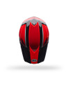 Casque cross Bell MX-10 MIPS Spiral - Noir Rouge