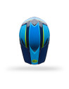 Casque cross Bell MX-10 MIPS Spiral - Bleu