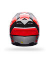 Casque cross Bell MX-10 MIPS Spiral - Noir Rouge