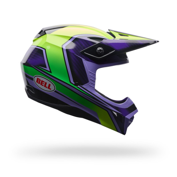 Casque cross Bell MX-10 MIPS Speedway - Violet