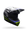 Casque cross Bell MX-10 MIPS Intake - Noir Argent