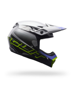Casque cross Bell MX-10 MIPS Intake - Noir Argent 2