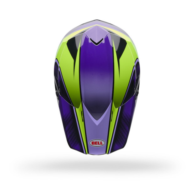 Casque cross Bell MX-10 MIPS Speedway - Violet