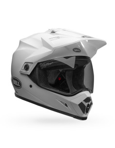 Casque cross Bell MX-9 Adventure MIPS Solid - Blanc