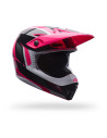 Casque cross enfant Bell MX-10 MIPS Spiral - Rose