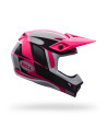 Casque cross enfant Bell MX-10 MIPS Spiral - Rose