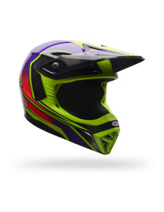 Casque cross enfant Bell MX-10 MIPS Speedway - Violet