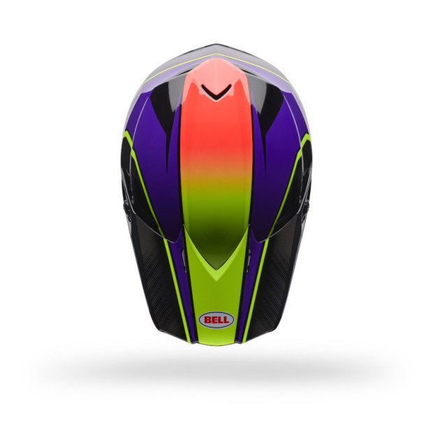 Casque cross enfant Bell MX-10 MIPS Speedway - Violet