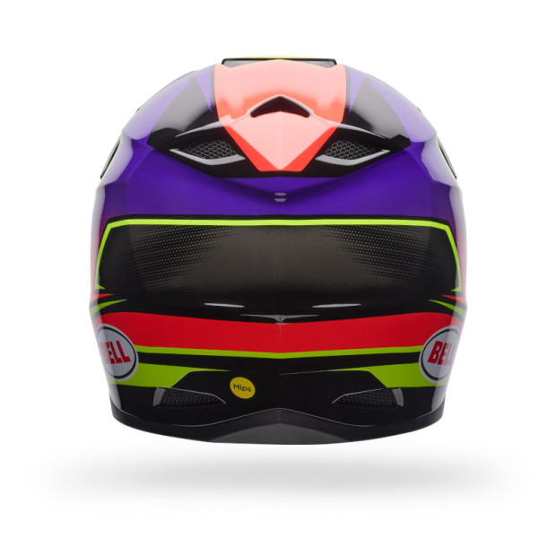 Casque cross enfant Bell MX-10 MIPS Speedway - Violet