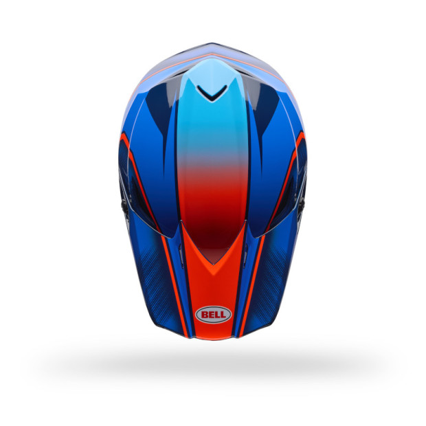 Casque cross enfant Bell MX-10 MIPS Speedway - Bleu