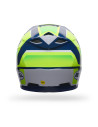 Casque cross enfant Bell MX-10 MIPS Spiral - Jaune fluo