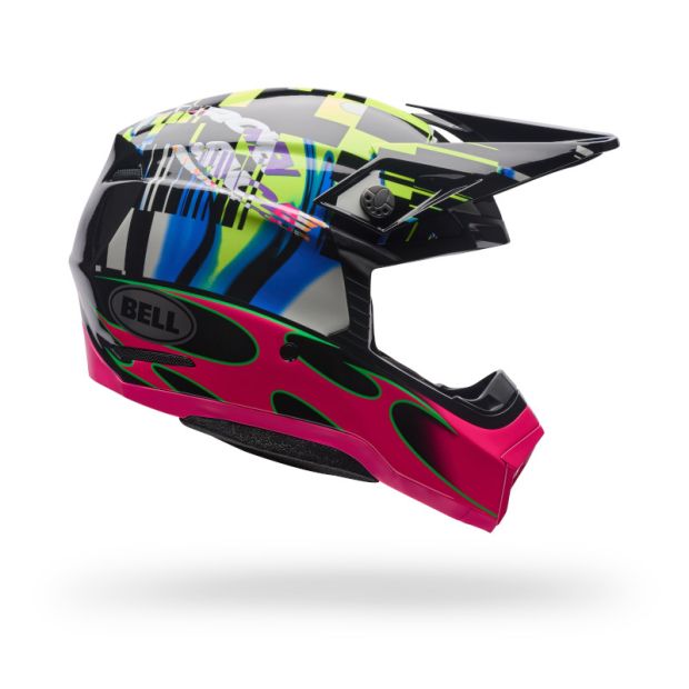 Casque cross Bell Moto-10 MIPS Synchro - Multicouleur