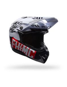 Casque cross Bell Moto-10 MIPS Fasthouse - Blanc Noir