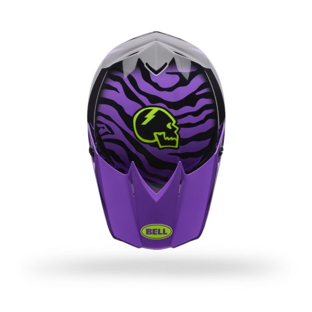 Casque cross enfant Bell MX-10 MIPS Amber - Noir Violet