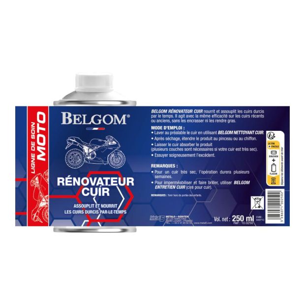 Rénovateur Cuir Belgom 250 ml