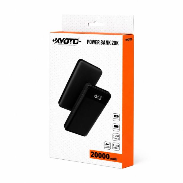 KYOTO - Batterie Externe PowerBank Charge Rapide